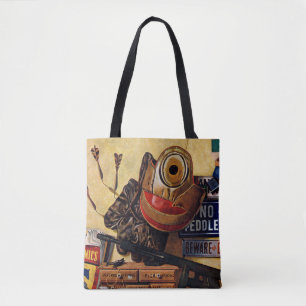 Bolsa Tote Ainda vida de brinquedos dos meninos