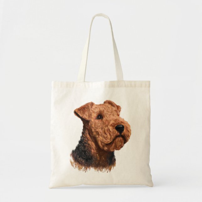 Bolsa Tote Airdale Terrier Lover Gift (Frente)