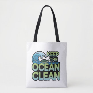 Bolsa Tote Ajude Nossos Oceanos a Respirar Novamente: Uma Men