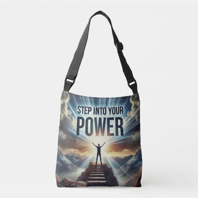 Bolsa Tote Ajustável Step Into Your Power (Frente)