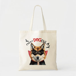 Bolsa Tote Akita Dog Vampire Trick ou Treine Halloween