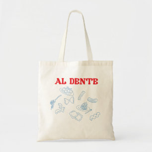 Bolsa Tote Al Dente Red&Blue