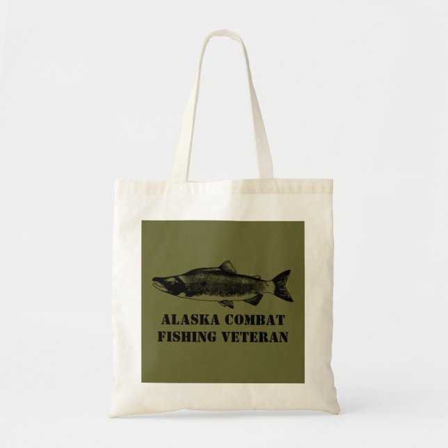 Bolsa Tote Alaska Combate Veterano (Frente)