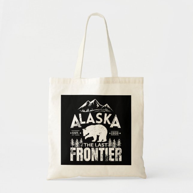 Bolsa Tote Alaska, Última Fronteira (Frente)