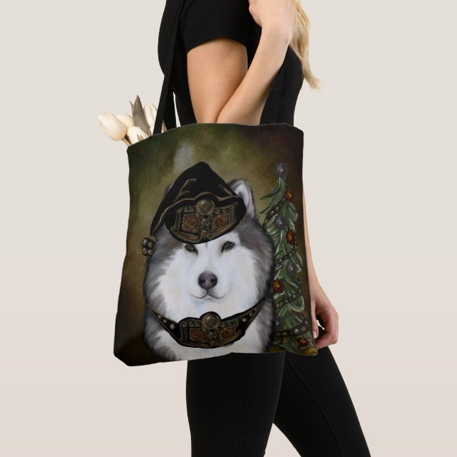 Bolsa Tote Alaskan Malamute (Close Up)
