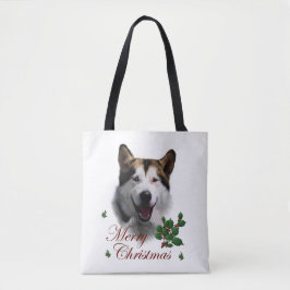 Bolsa Tote Alaskan Malamute Natal