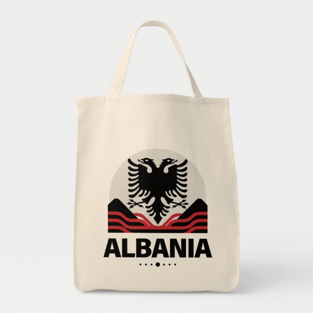Bolsa Tote Albânia União Europeia (Frente)