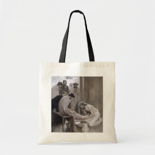 Bolsa Tote Albert Edelsense - Jesus Lavando Pés Discípulos