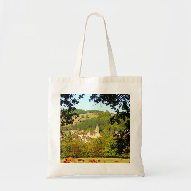 Bolsa Tote Aldeia Medieval de Plazac Tote Bag (Frente)