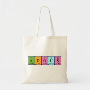 Bolsa Tote Aldous periódico name tote bag