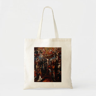 Bolsa Tote Alegoria da Crucificação com Santos Jesuítas