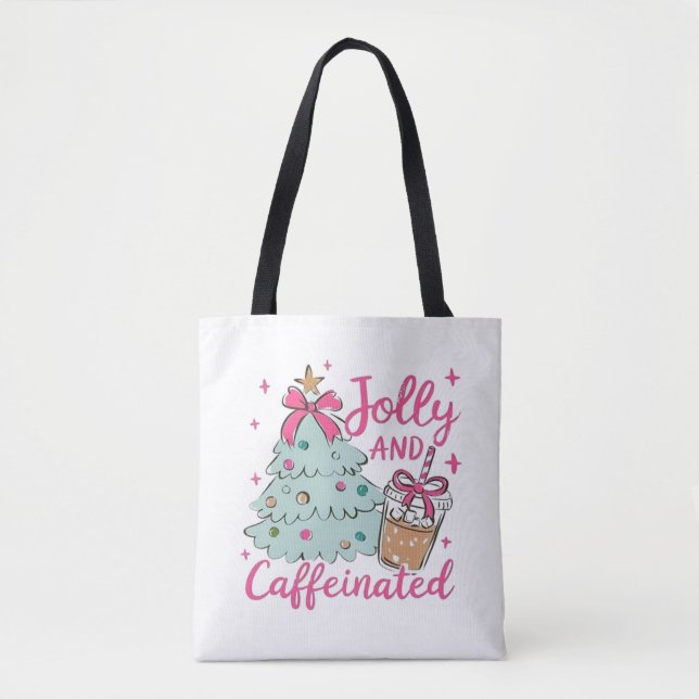 Bolsa Tote Alegre e Cafeinado (Frente)