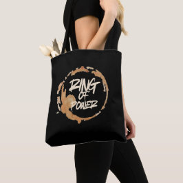 Bolsa Tote Alegre Mancha de Café para Amantes de Café Citação