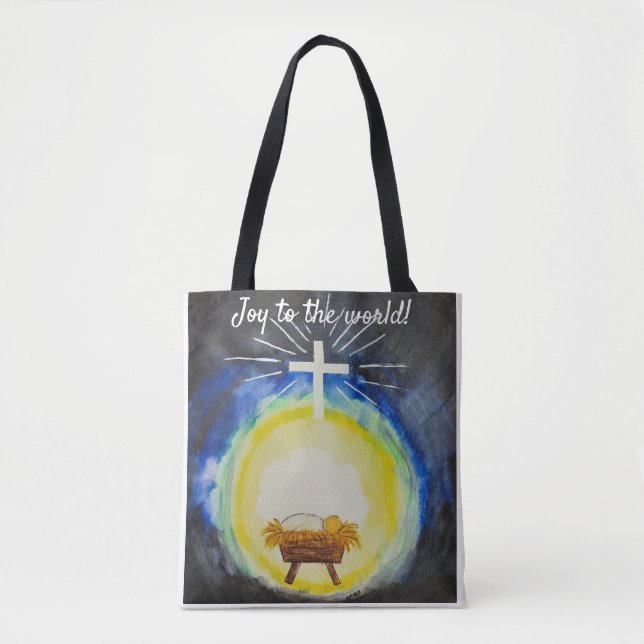 Bolsa Tote Alegria ao Mundo Bag (Frente)