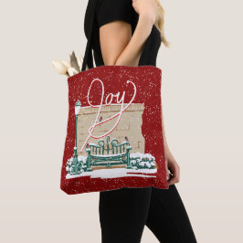 Bolsa Tote Alegria do Natal