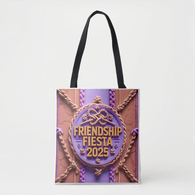Bolsa Tote Alegria Tecida (Frente)