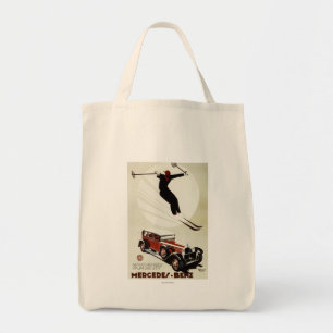Bolsa Tote Alemanha - salto do esquiador