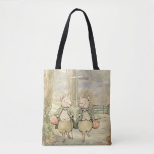 Bolsa Tote Alexander e Pigling Bland por Beatrix Potter