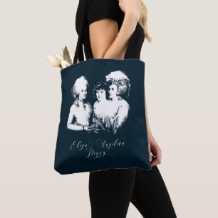 Bolsa Tote Alexander Hamilton. Eliza, angélica, Peggy