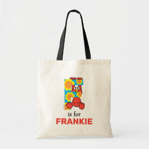 Bolsa Tote Alfabeto do Elmo   F Flores