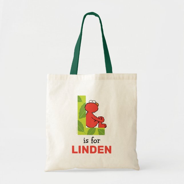 Bolsa Tote Alfabeto do Elmo | Folha L (Frente)