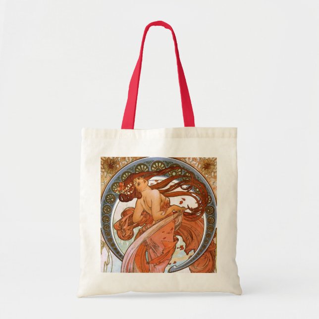 Bolsa Tote Alfons Mucha: Dança (Frente)