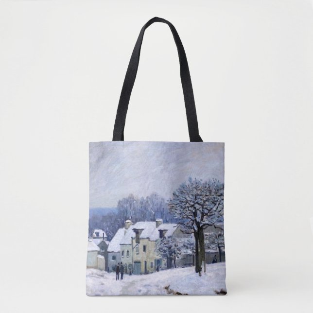 Bolsa Tote Alfred Sisley - Coloque Chenil em Marly, Efeito da (Frente)