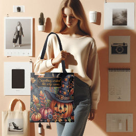 Bolsa Tote Algo mal assim vem Spooktacular Jack