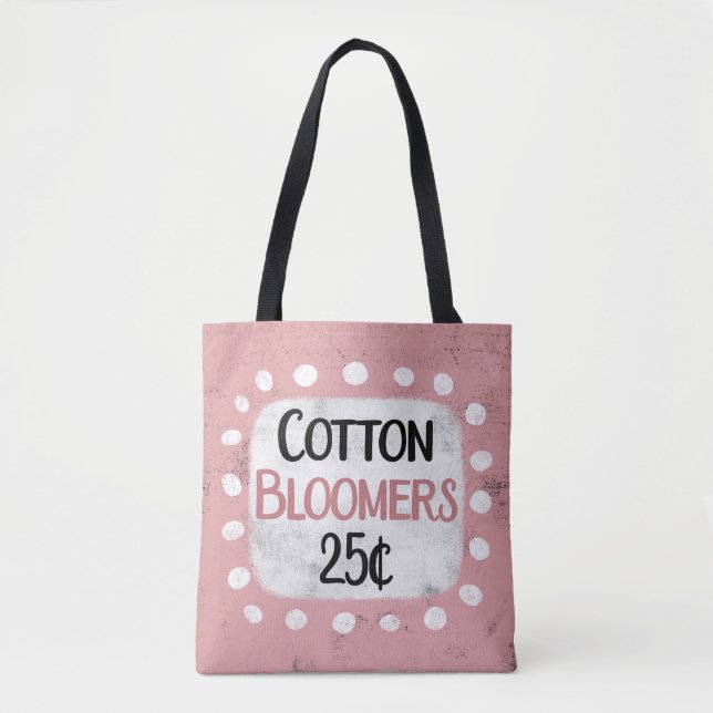 Bolsa Tote Algodão Bloomer 25 Centavos Saco (Frente)