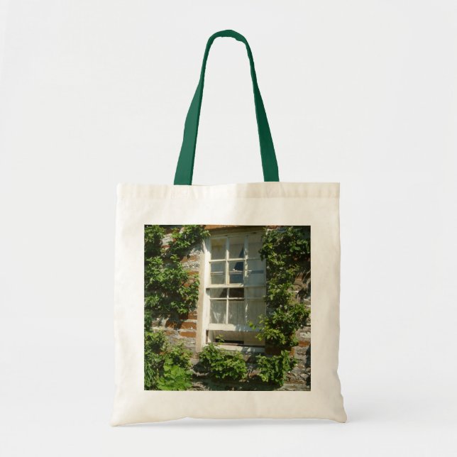 Bolsa Tote Algodão Inglês Eu Agradeço (Frente)