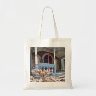 Bolsa Tote Algodão Vitoriano em Neve - Vinha de Martha