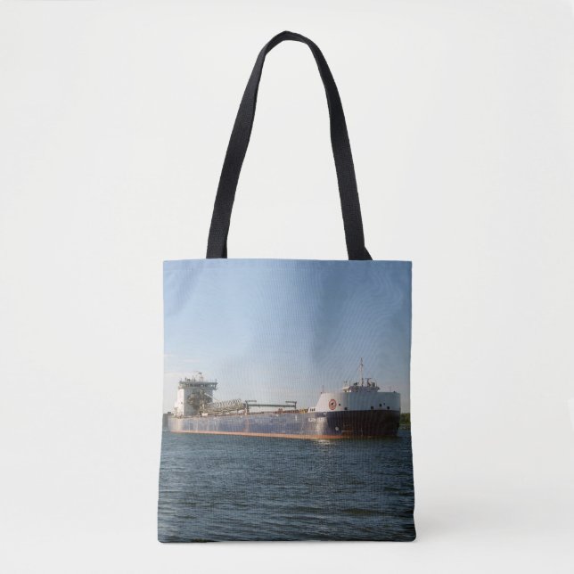 Bolsa Tote Algoma Bear por toda a mala (Frente)