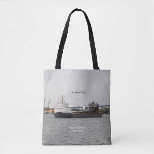 Bolsa Tote Algomarina por todo o saco