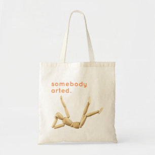 Bolsa Tote Alguém Arrastou a Arte Garage Tote Bag