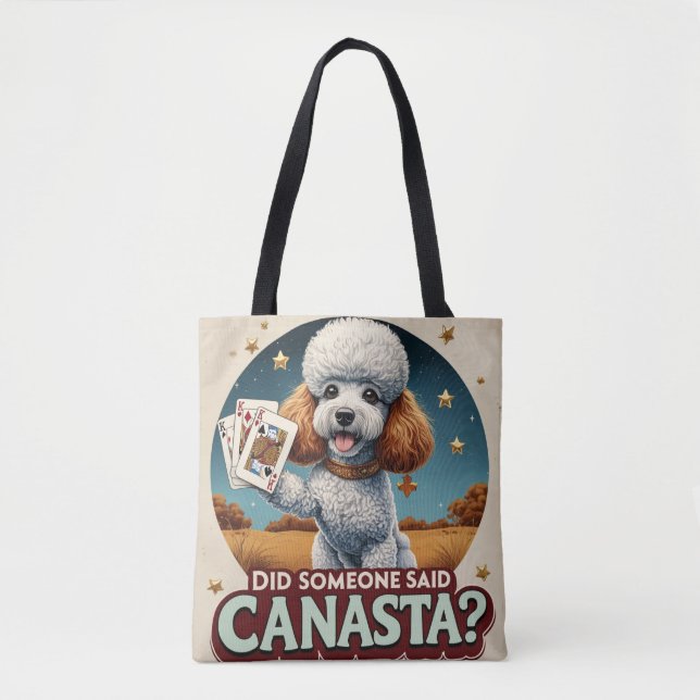 Bolsa Tote Alguém disse canasta? (Frente)