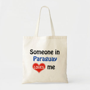 Bolsa Tote Alguém no Paraguai me ama