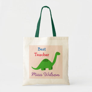 Bolsa Tote (Algum nome) a melhor sacola do dinossauro do