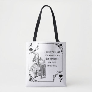 Bolsa Tote Alice Ás de Espadas