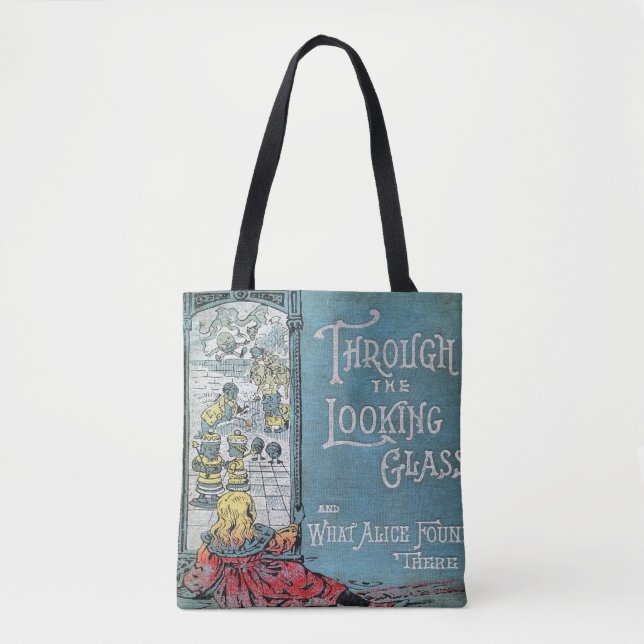 Bolsa Tote Alice Através Do Vidro (Frente)