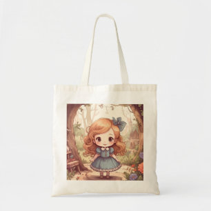 Bolsa Tote Alice Aventuras Encantadoras País das Maravilhas A
