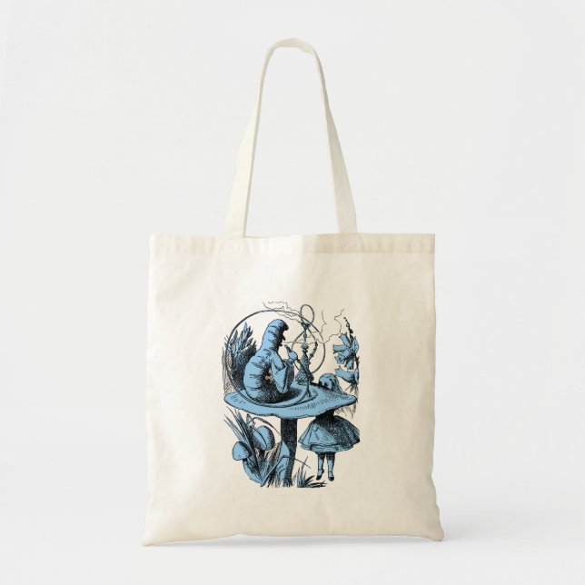 Bolsa Tote Alice & Centopeia no País das Maravilhas (Frente)