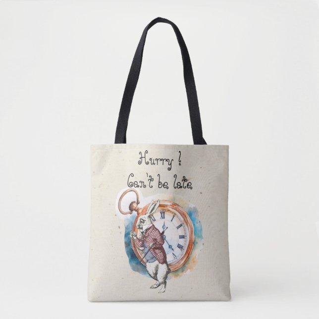 Bolsa Tote Alice - Coelho Branco 1865 (Frente)