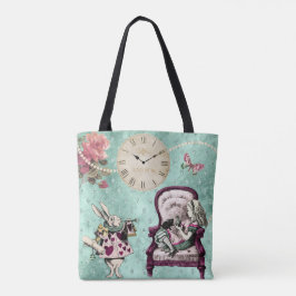 Bolsa Tote Alice Dupla E Elegante No País das Maravilhas