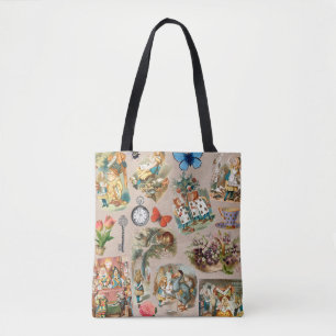 Bolsa Tote Alice no País das Maravilhas Cheshire Cat Caracter
