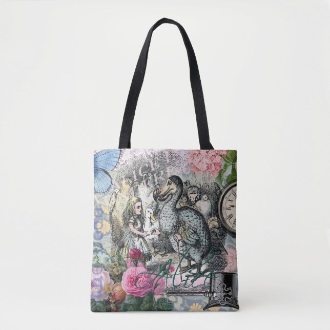 Bolsa Tote Alice no País das Maravilhas Trabalho de arte (Frente)