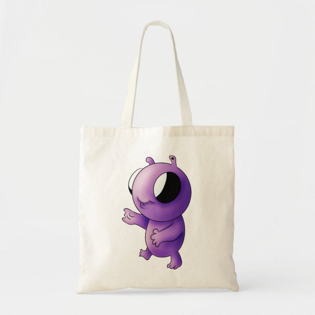 Bolsa Tote Alienígena bebê (Frente)