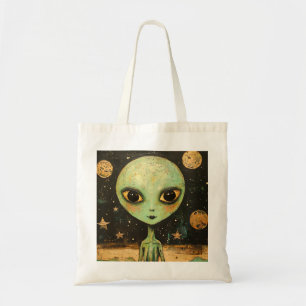 Bolsa Tote Alienígena de OVNI