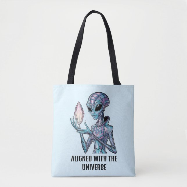 Bolsa Tote Alienígena Mística (Frente)