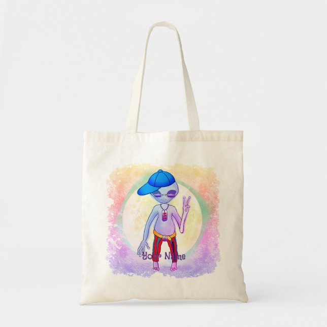 Bolsa Tote Alienígena Punk (Frente)