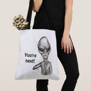Bolsa Tote Alienígena ruim, você é a próxima!